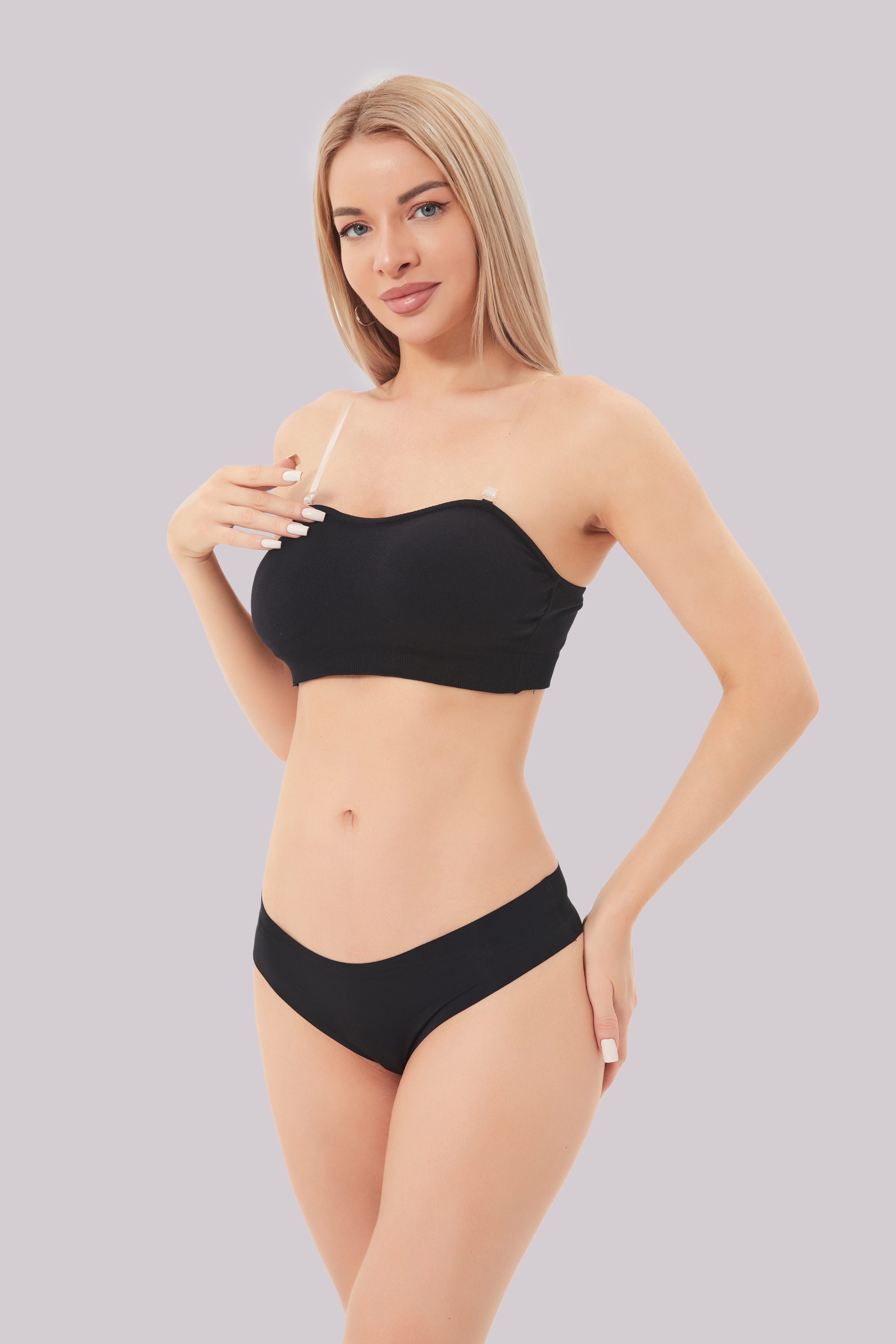 Comfit® Celeste - Biustonosz bandeau bez ramiączek