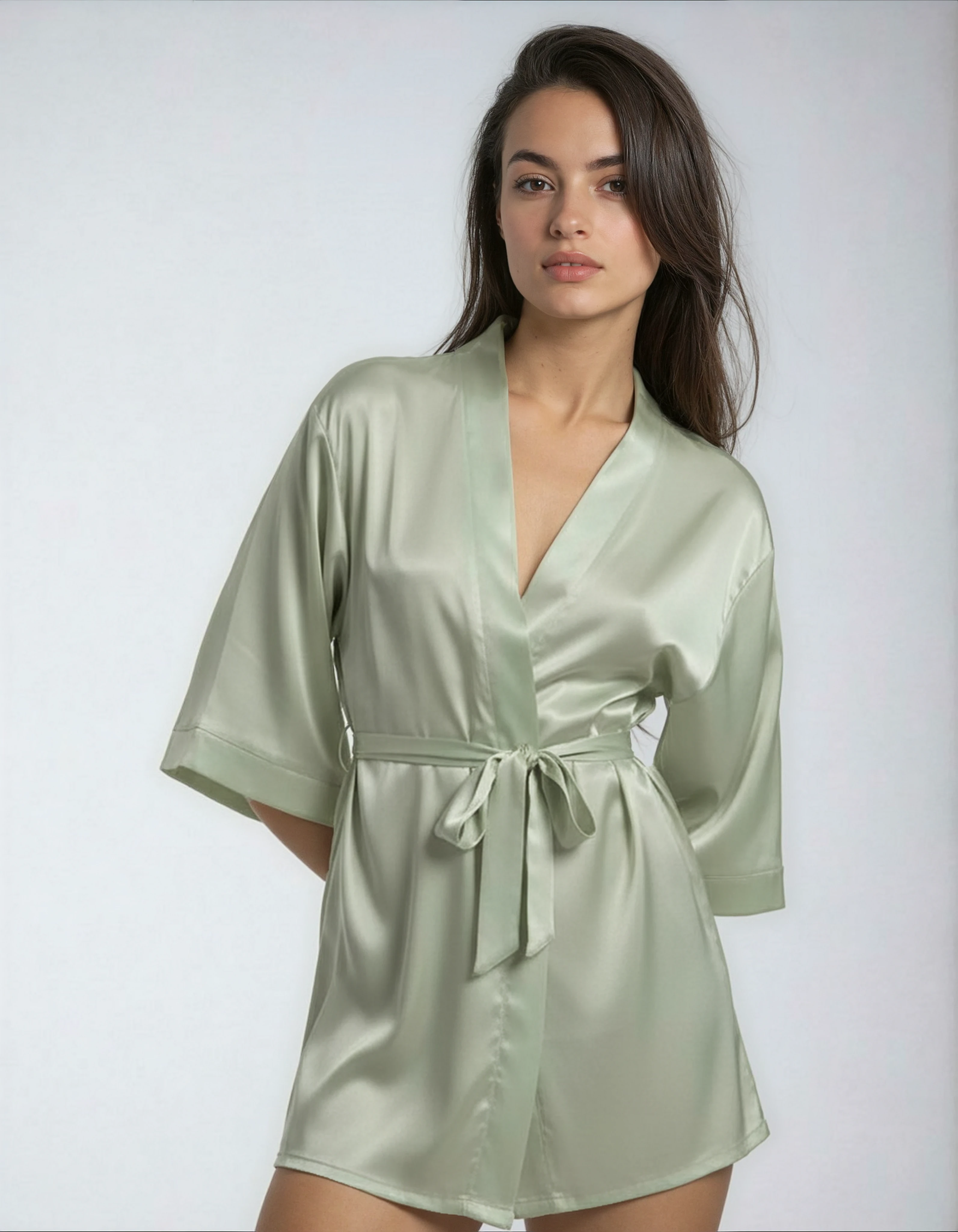Comfit®  – luksusowy satynowy kimono