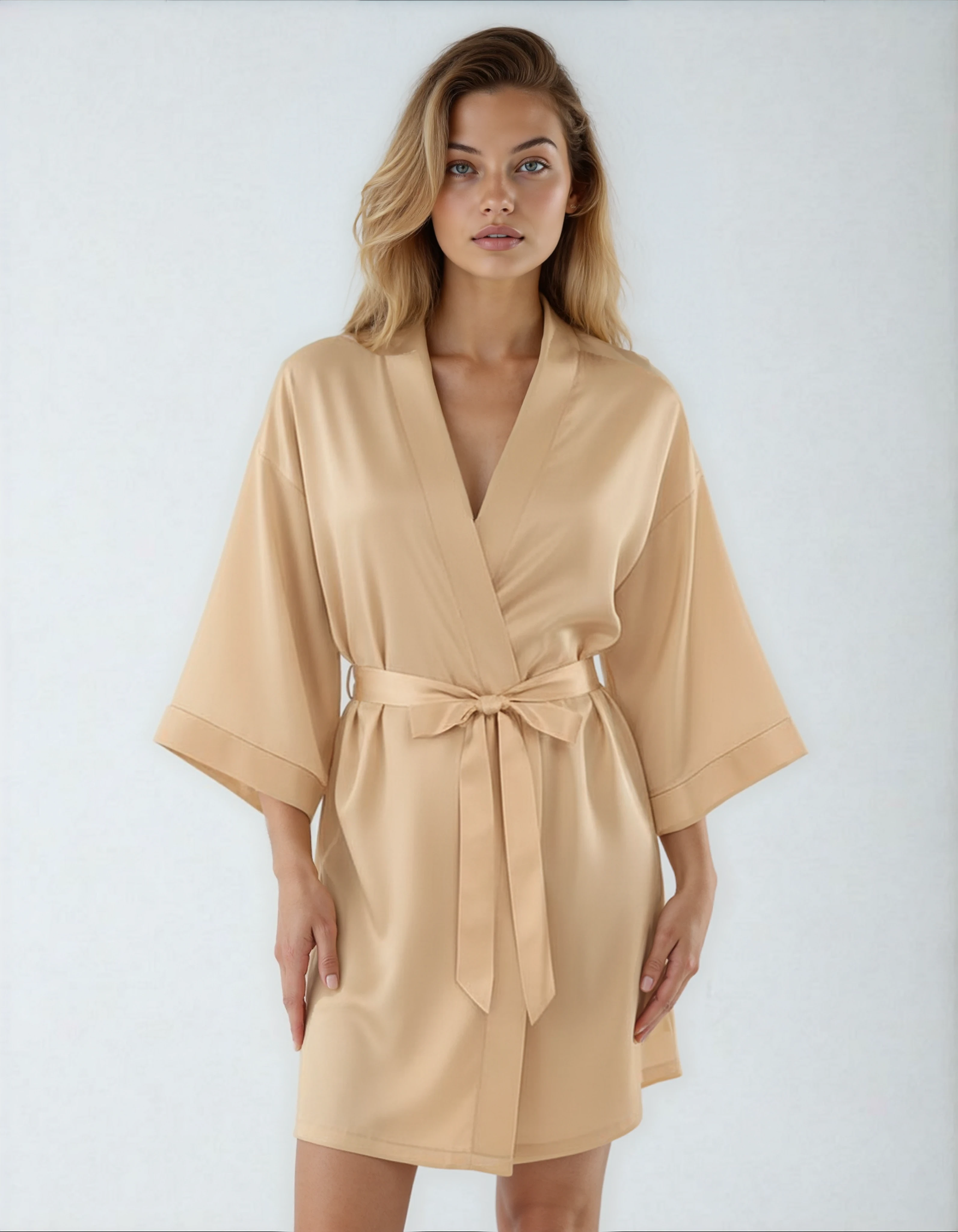 Comfit®  – luksusowy satynowy kimono