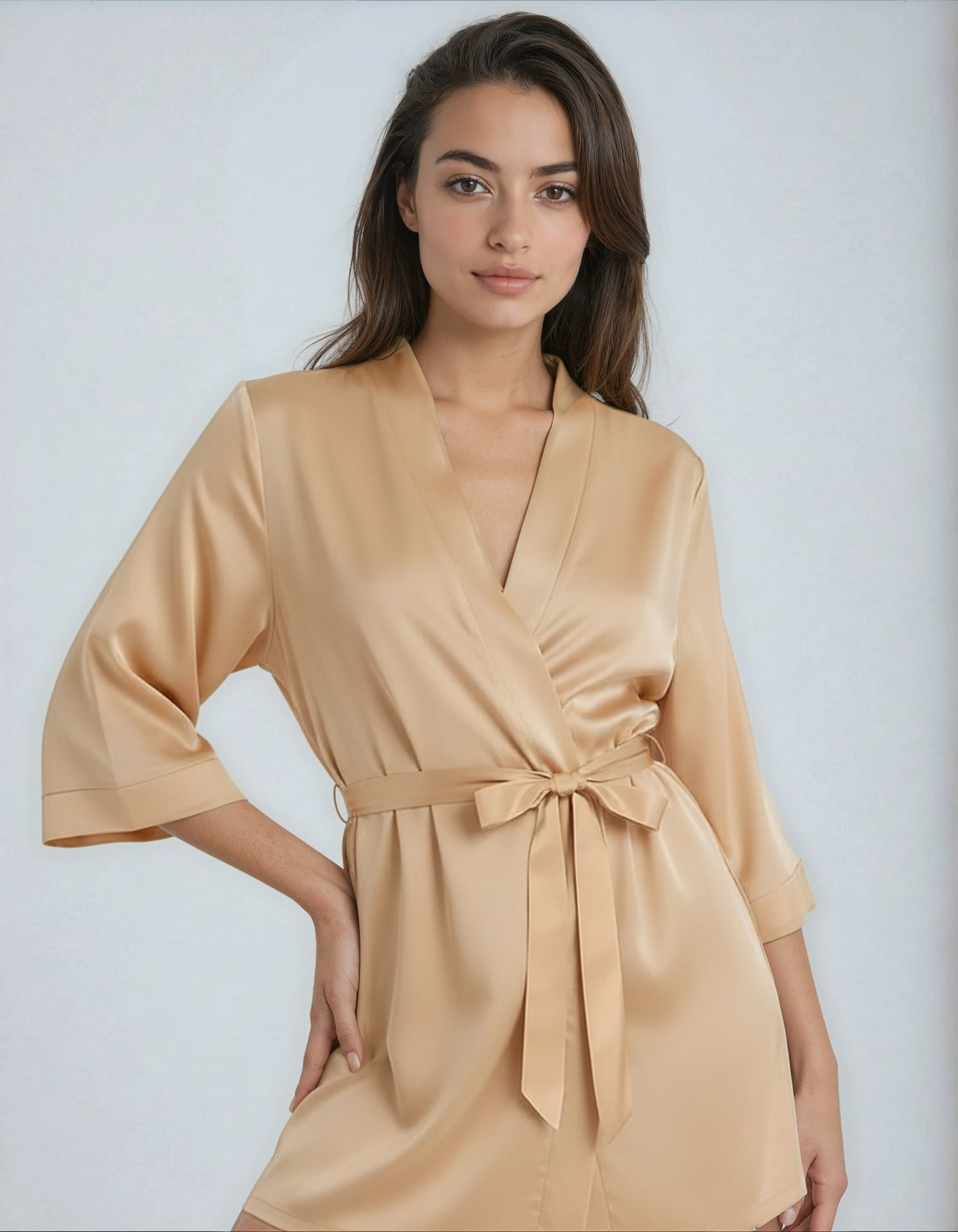 Comfit®  – luksusowy satynowy kimono