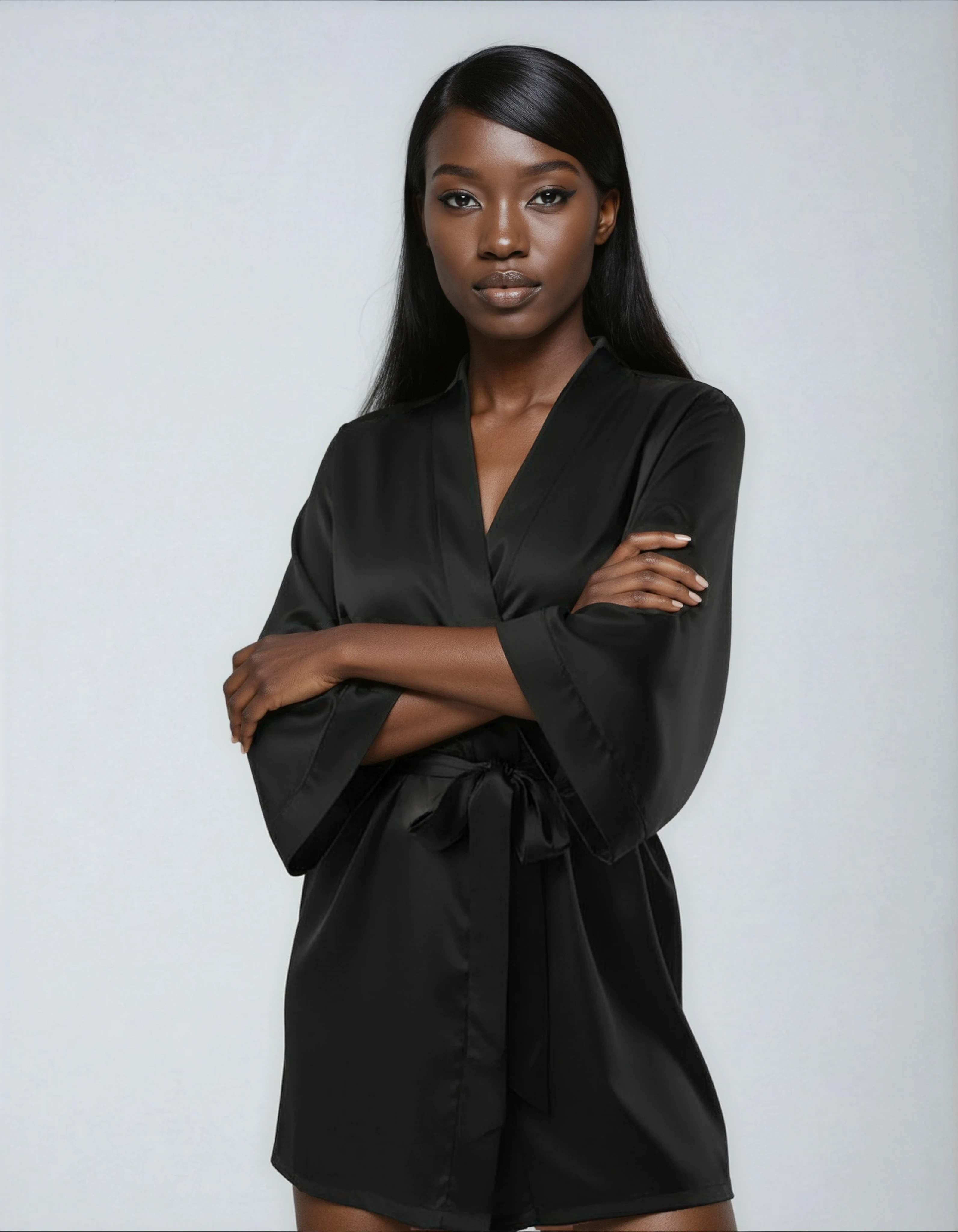 Comfit®  – luksusowy satynowy kimono