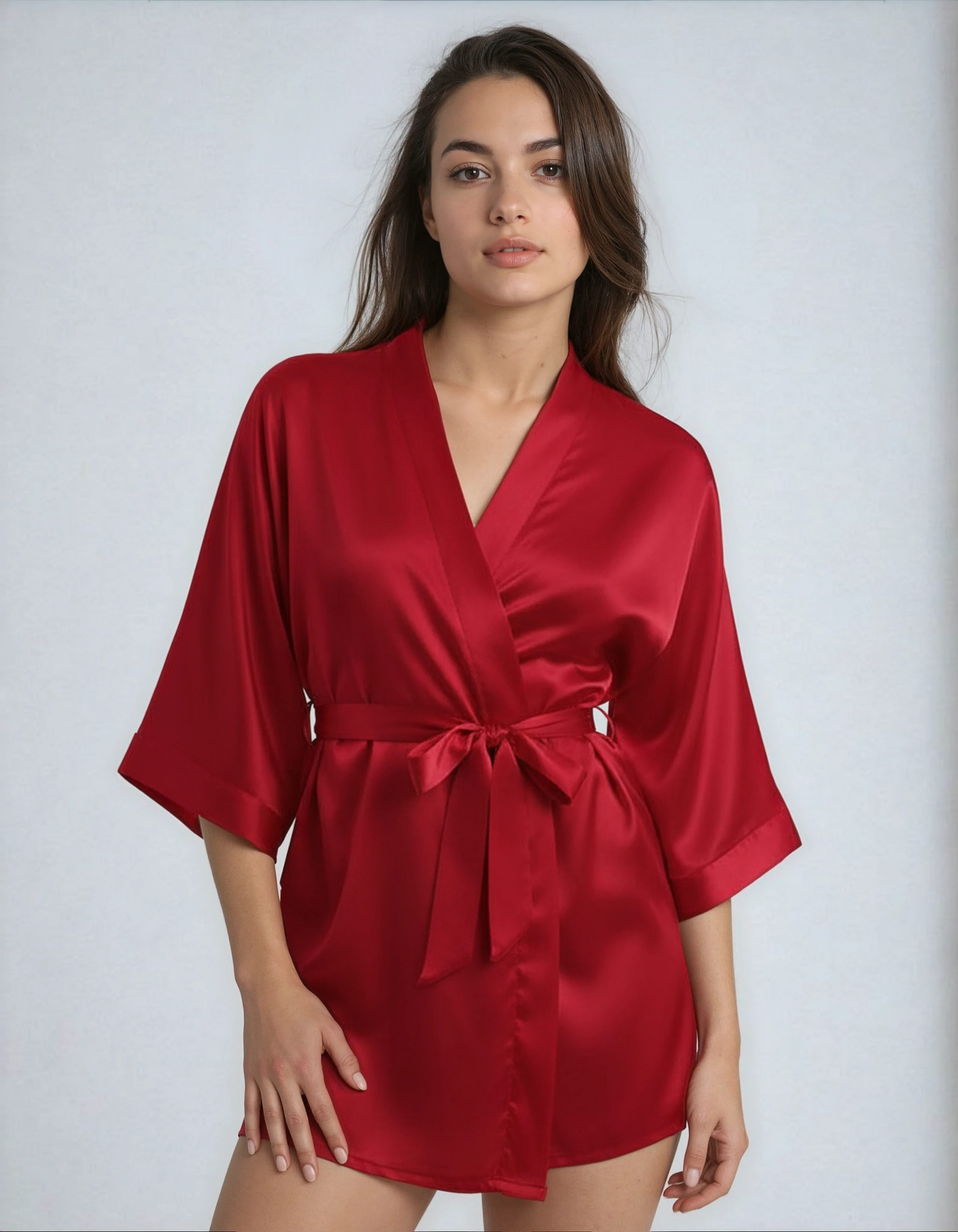 Comfit®  – luksusowy satynowy kimono